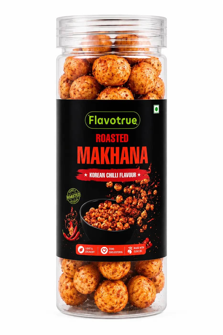 Roasted Makhana-Korean Chilli Small Jar