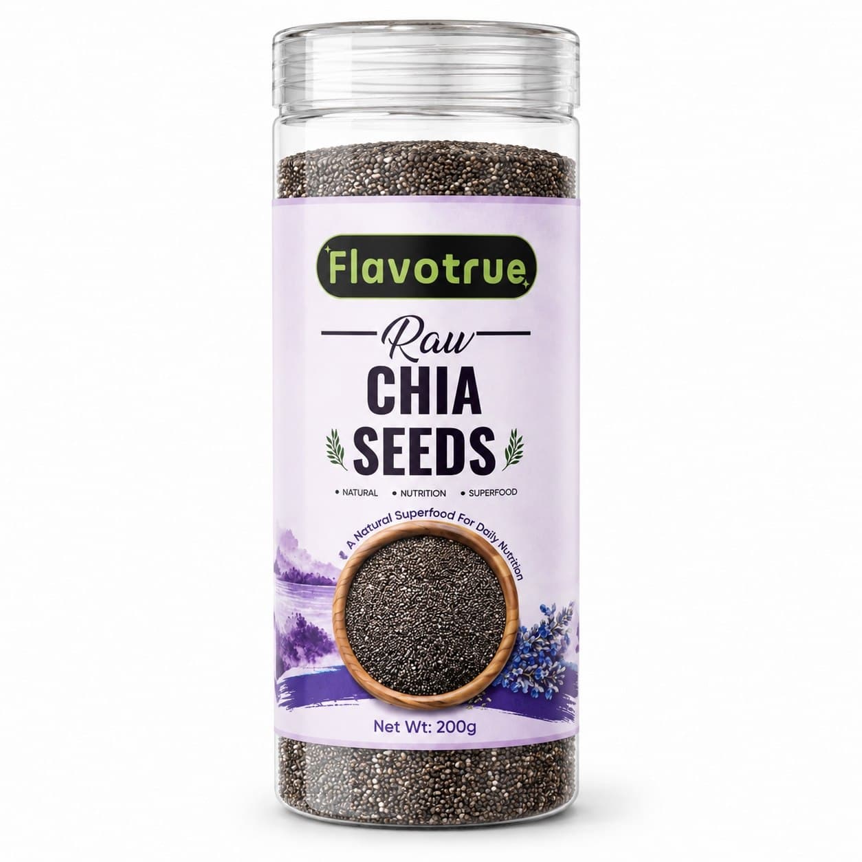 Raw Chia Seeds 200g