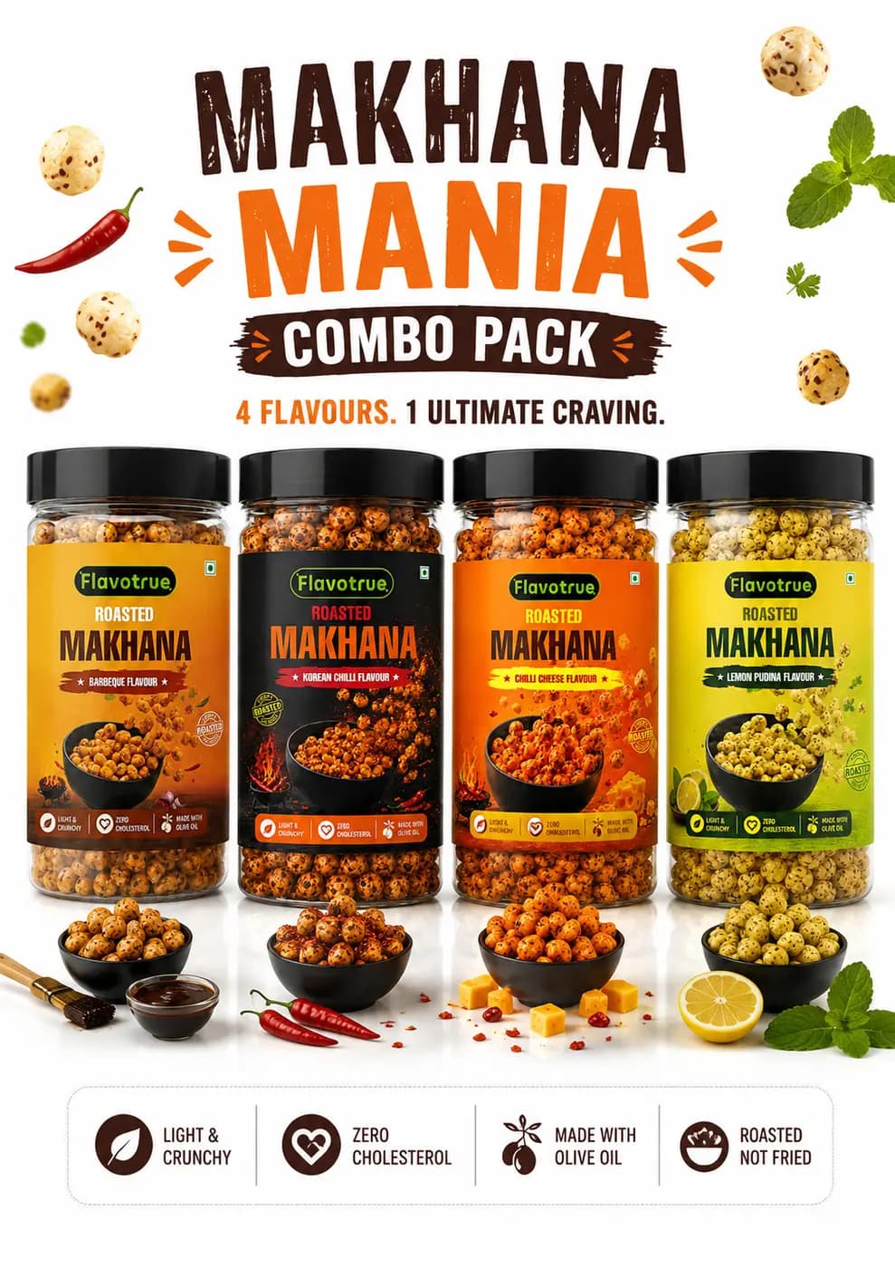 Makhana Mania Combo Pack