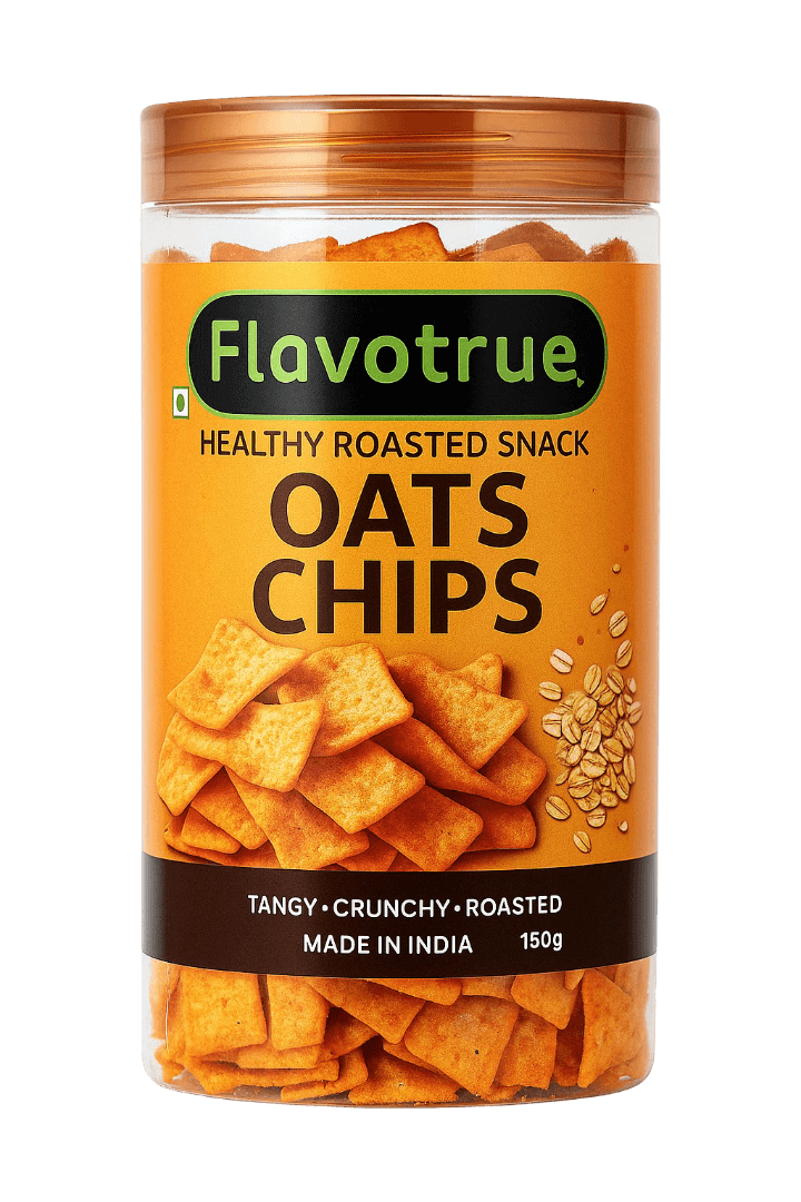 Roasted Oats Chips — Peri Peri Flavour